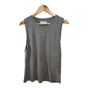 Lacausa Tiny Muscle Tee in Heathered Grey
